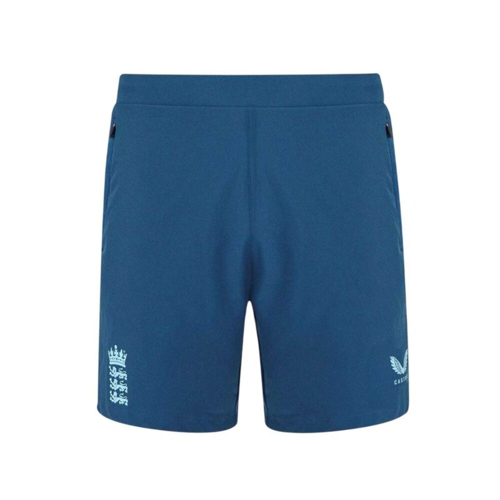 Castore Mens 26/27 England Cricket Shorts / Ensign Blue